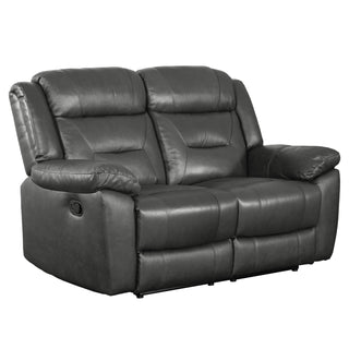 Montana Reclining Loveseat - Charcoal