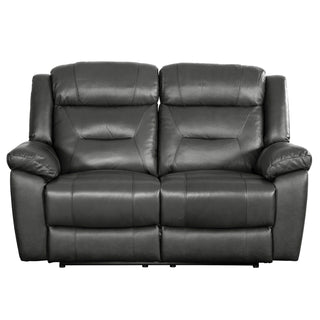 Montana Reclining Loveseat - Charcoal