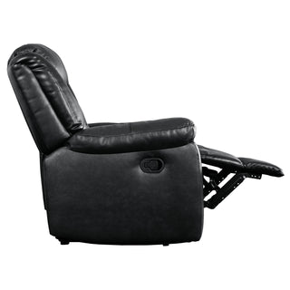 Montana Reclining Loveseat - Black