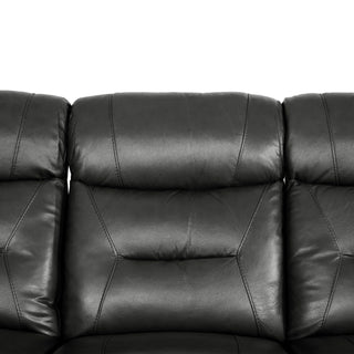 Montana Reclining Sofa - Charcoal