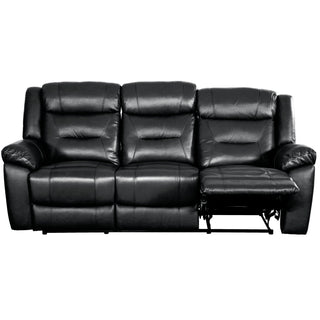 Montana Reclining Sofa - Black