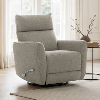 Owen Swivel Glider Recliner - Beige