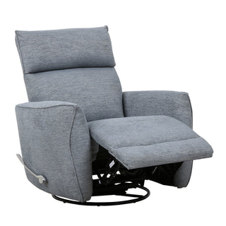 Owen Swivel Glider Recliner - Gray