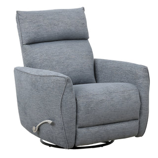 Owen Swivel Glider Recliner - Gray
