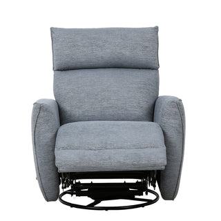 Owen Swivel Glider Recliner - Gray