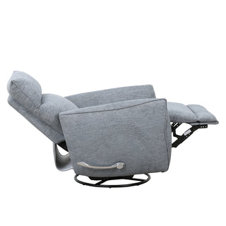 Owen Swivel Glider Recliner - Gray