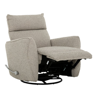 Owen Swivel Glider Recliner - Beige