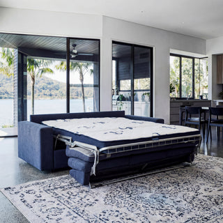 Stearns & Foster® Paolo Sofa Bed - Blue