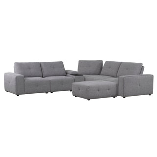 Rohan 7-pc Modular Sectional with Ottoman