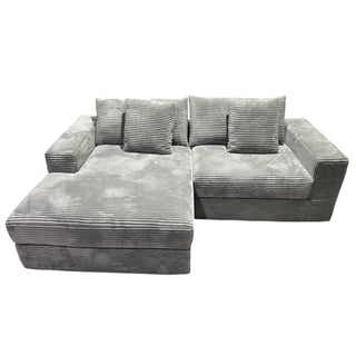 Sealy® Virgo Left Facing Foam Sectional