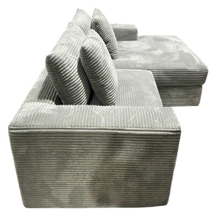 Sealy® Virgo Left Facing Foam Sectional