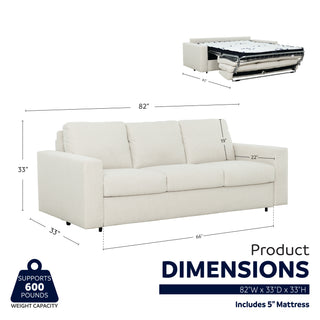 Canapé-lit Paolo de Stearns &amp; Foster® - Ivoire