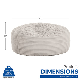 Sealy® Bala Bean Bag - Taupe