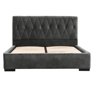 Summer Platform Bed - Grey